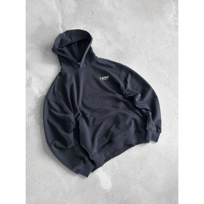 Oversize худі з принтом