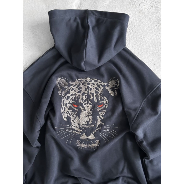 Oversize худі з принтом