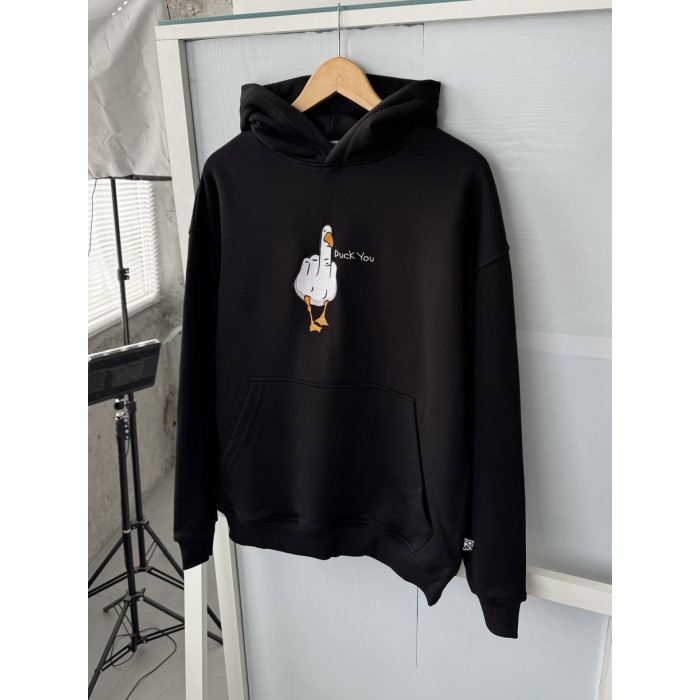 Oversize худі з принтом