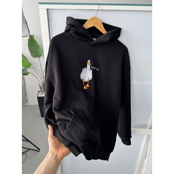 Oversize худі з принтом