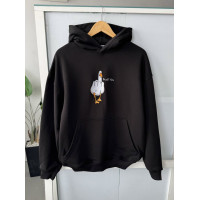 Oversize худі з принтом