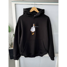 Oversize худі з принтом