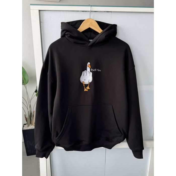 Oversize худі з принтом