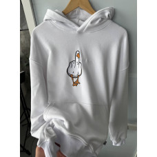 Oversize худі з принтом
