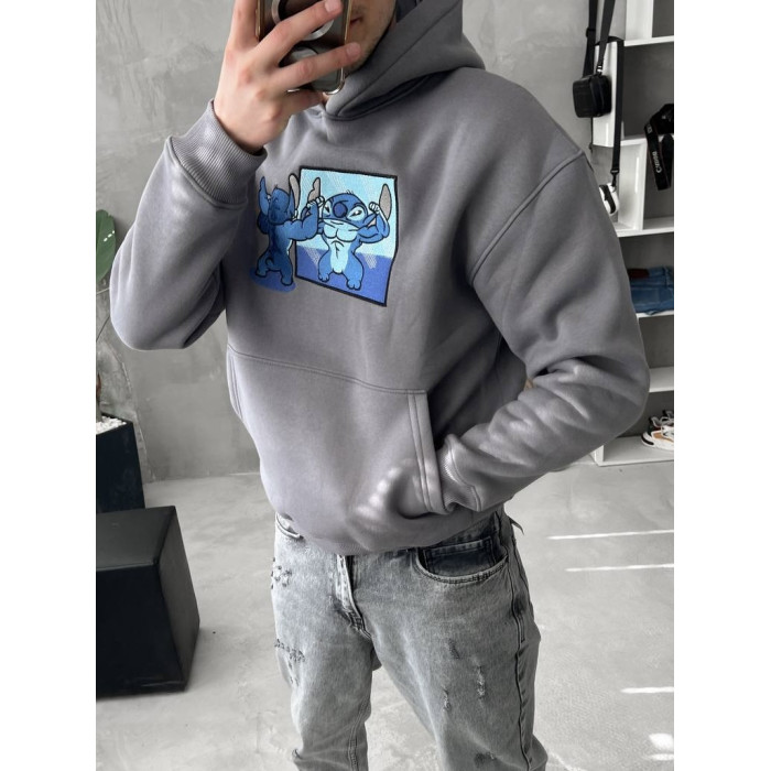 Oversize худі з принтом