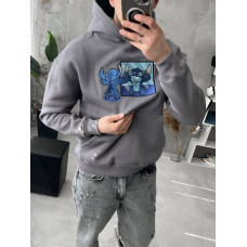 Oversize худі з принтом