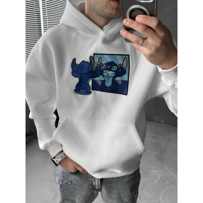 Oversize худі з принтом