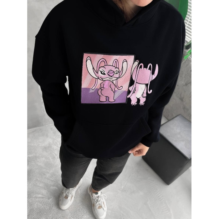 Oversize худі з принтом