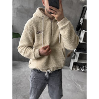 Плюшевий худі oversize