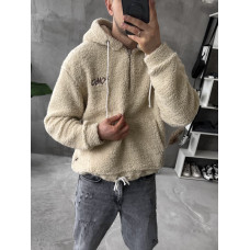 Плюшевий худі oversize