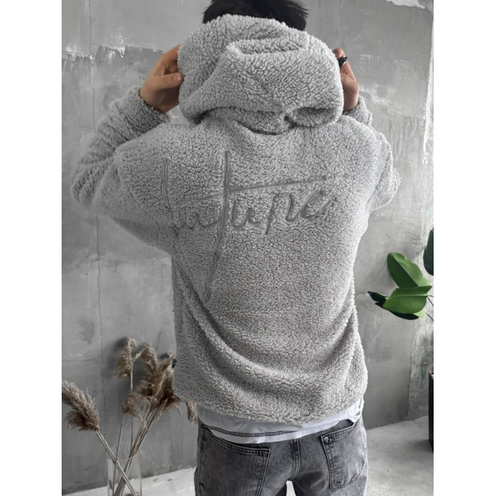 Плюшевий худі oversize