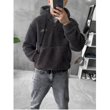 Плюшевий худі oversize