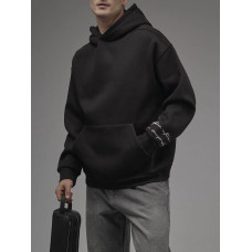 Oversize худі з принтом