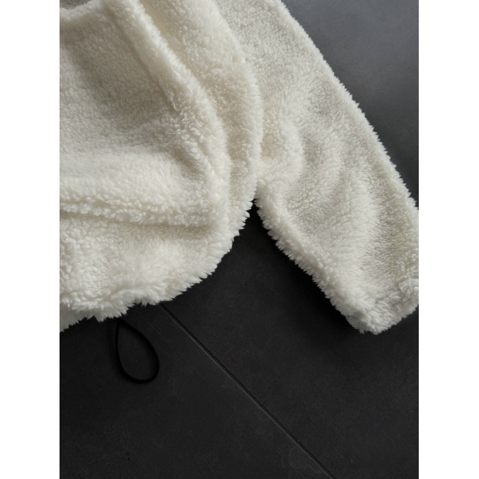 Плюшевий худі oversize