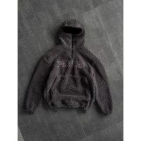 Плюшевий худі oversize