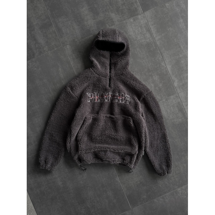 Плюшевий худі oversize