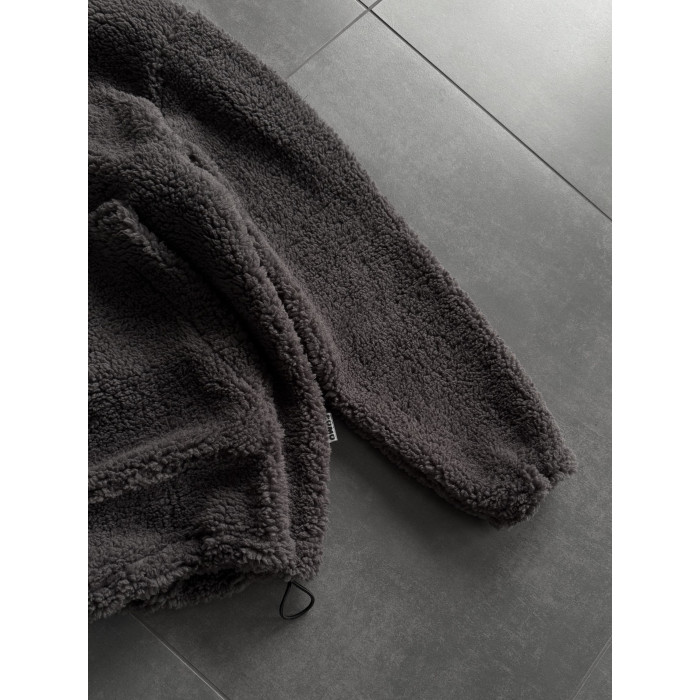 Плюшевий худі oversize