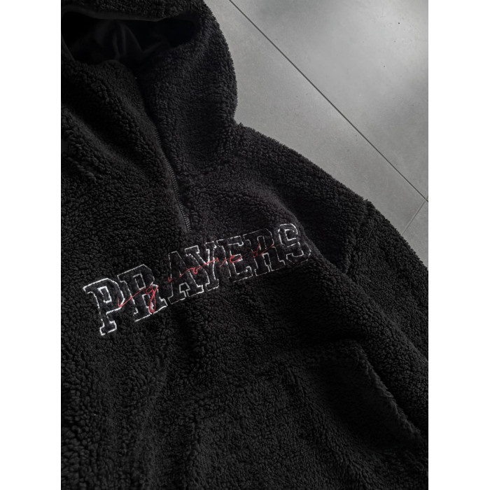 Плюшевий худі oversize