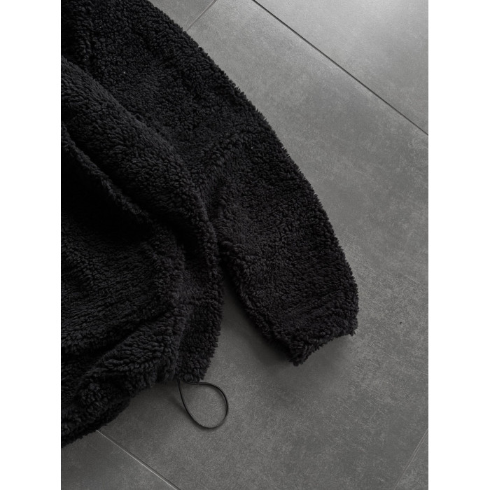 Плюшевий худі oversize