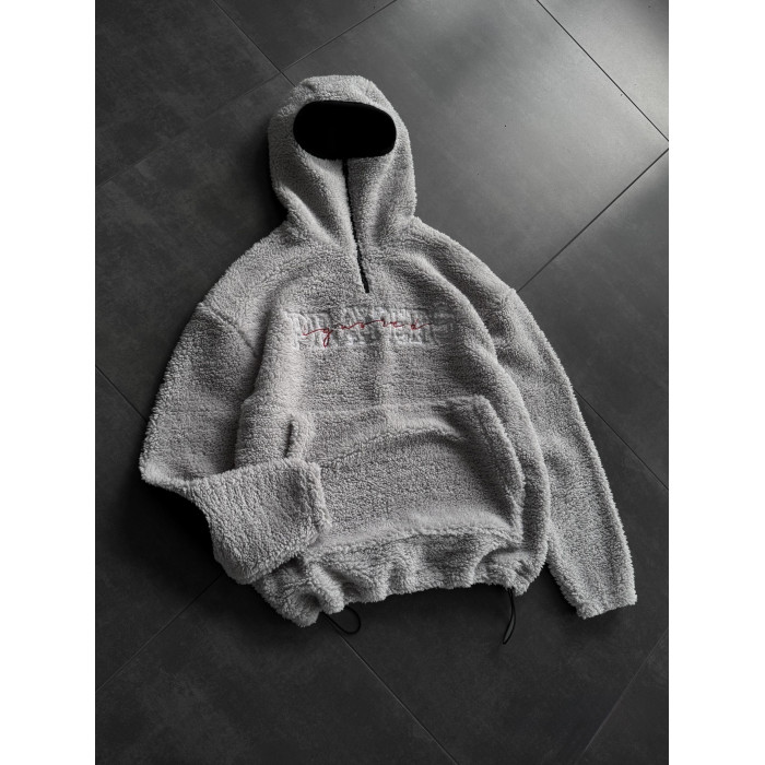 Плюшевий худі oversize
