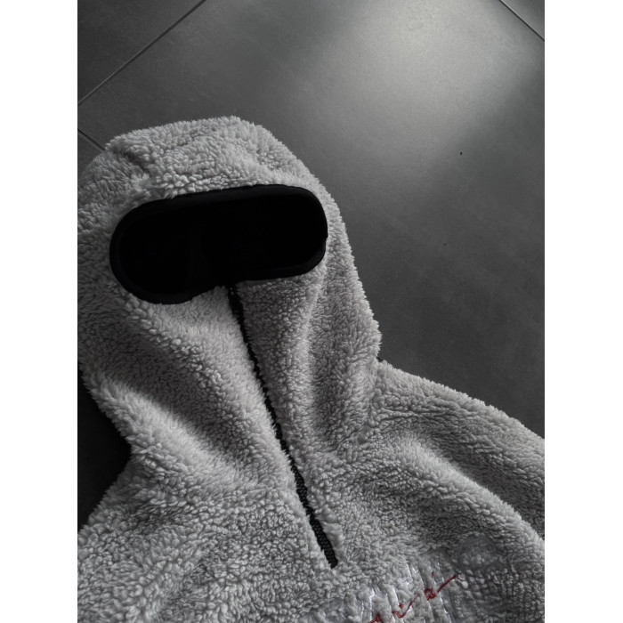 Плюшевий худі oversize