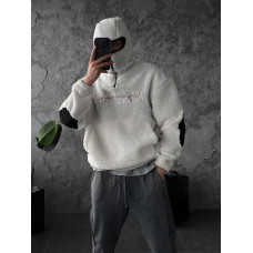 Плюшевий худі oversize