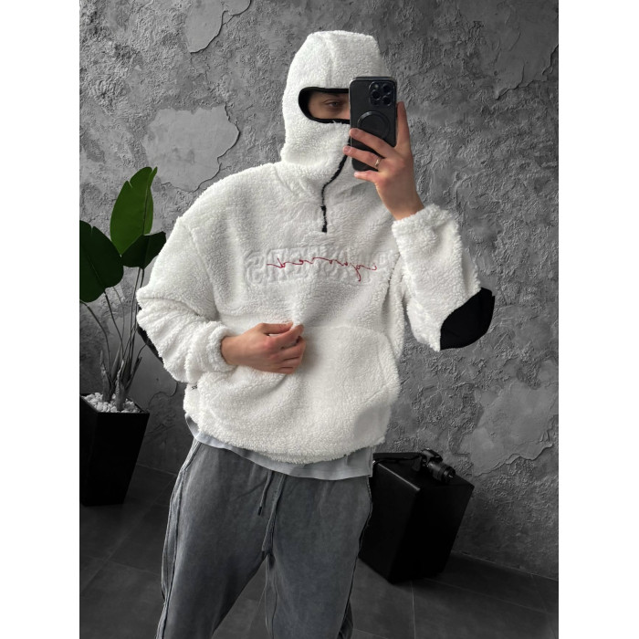 Плюшевий худі oversize