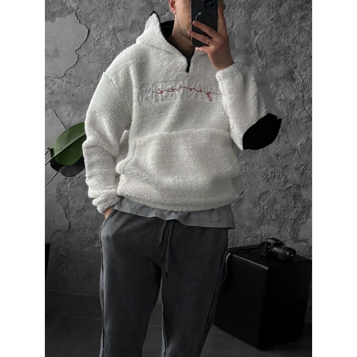 Плюшевий худі oversize