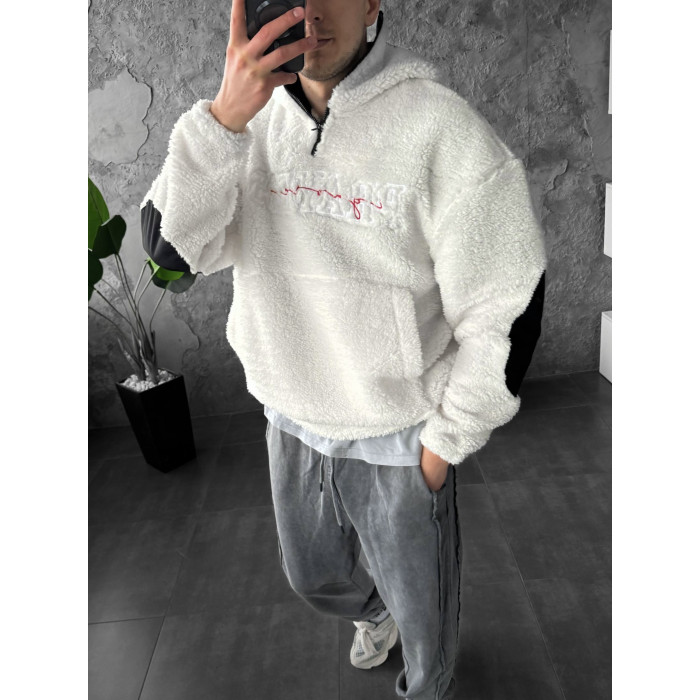 Плюшевий худі oversize