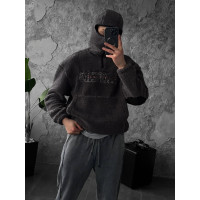 Плюшевий худі oversize