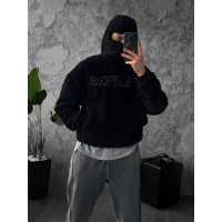 Плюшевий худі oversize