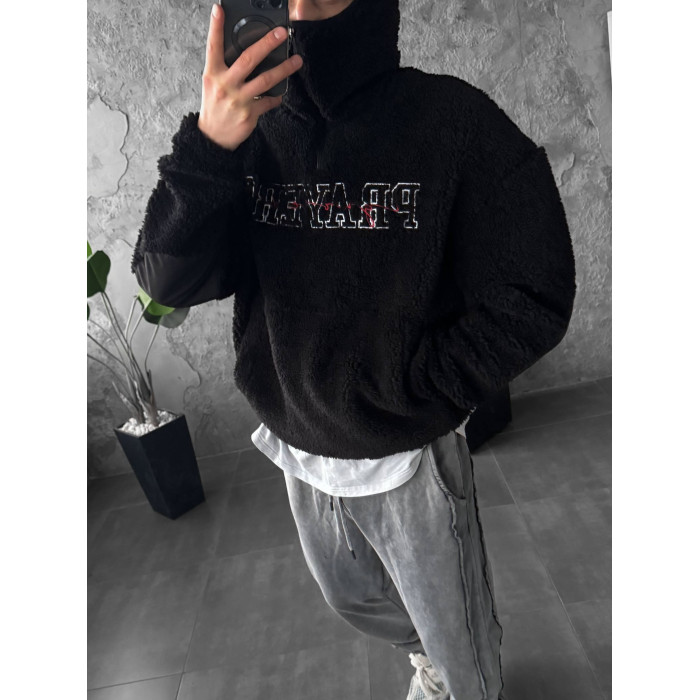 Плюшевий худі oversize