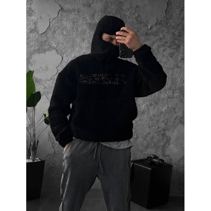 Плюшевий худі oversize