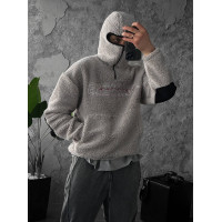 Плюшевий худі oversize