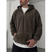 Флісовий худі oversize