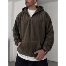 Флісовий худі oversize