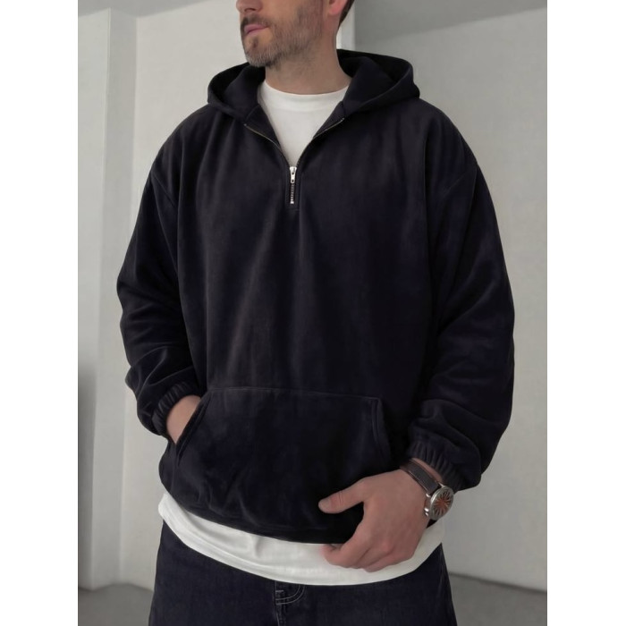Флісовий худі oversize