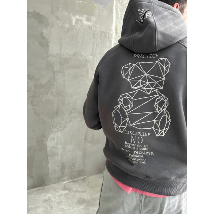 Oversize худі з принтом
