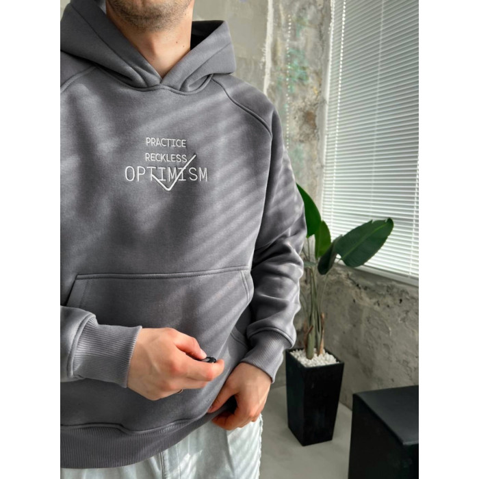 Oversize худі з принтом