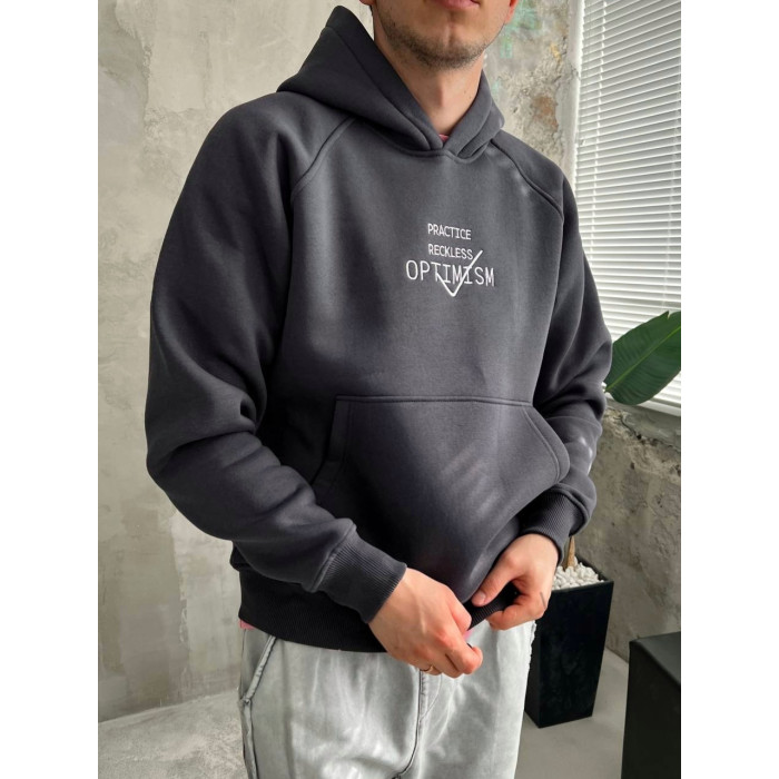 Oversize худі з принтом