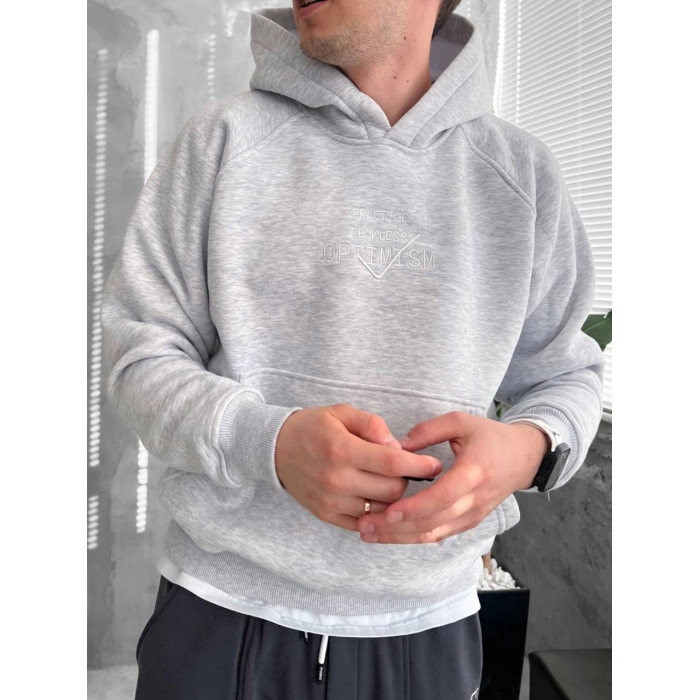 Oversize худі з принтом