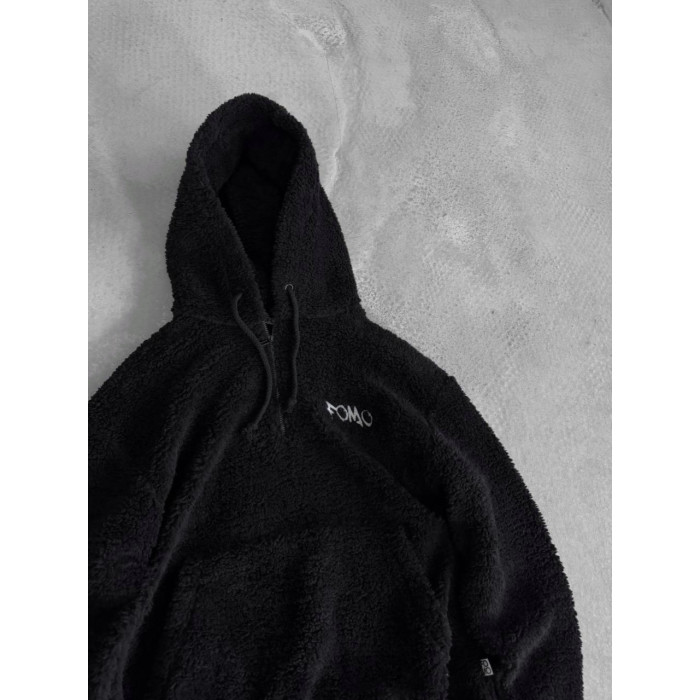 Плюшевий худі oversize