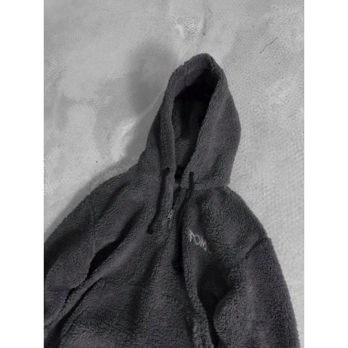 Плюшевий худі oversize