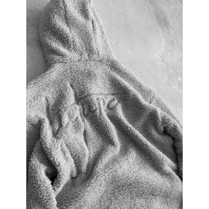 Плюшевий худі oversize