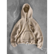 Плюшевий худі oversize