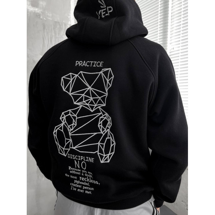 Oversize худі з принтом