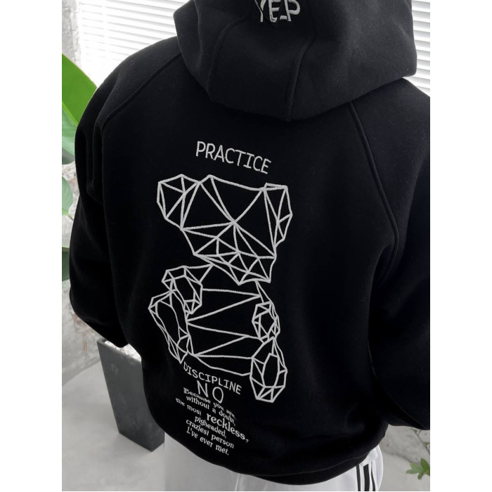 Oversize худі з принтом