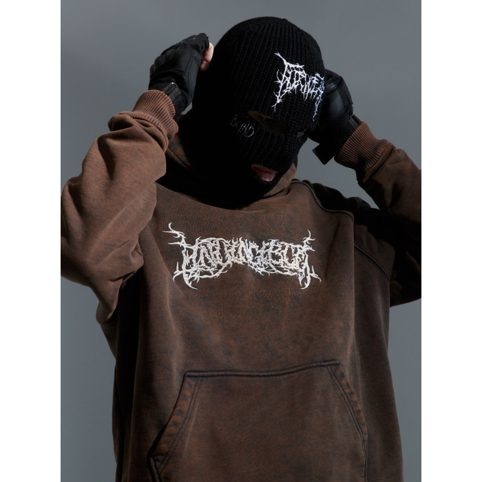 Oversize худі з вареним ефектом