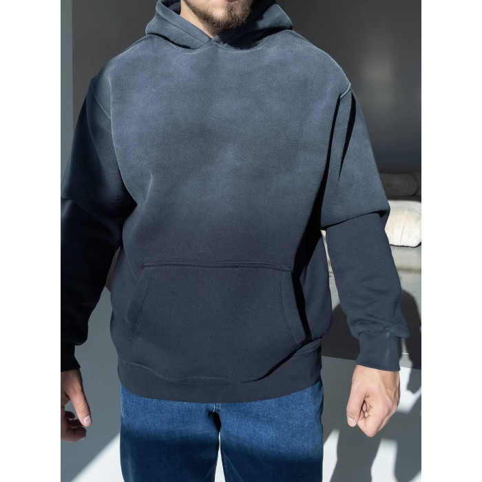 Oversize худі з вивареної тканини