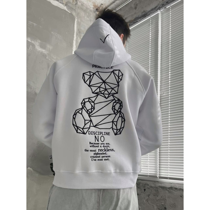 Oversize худі з принтом